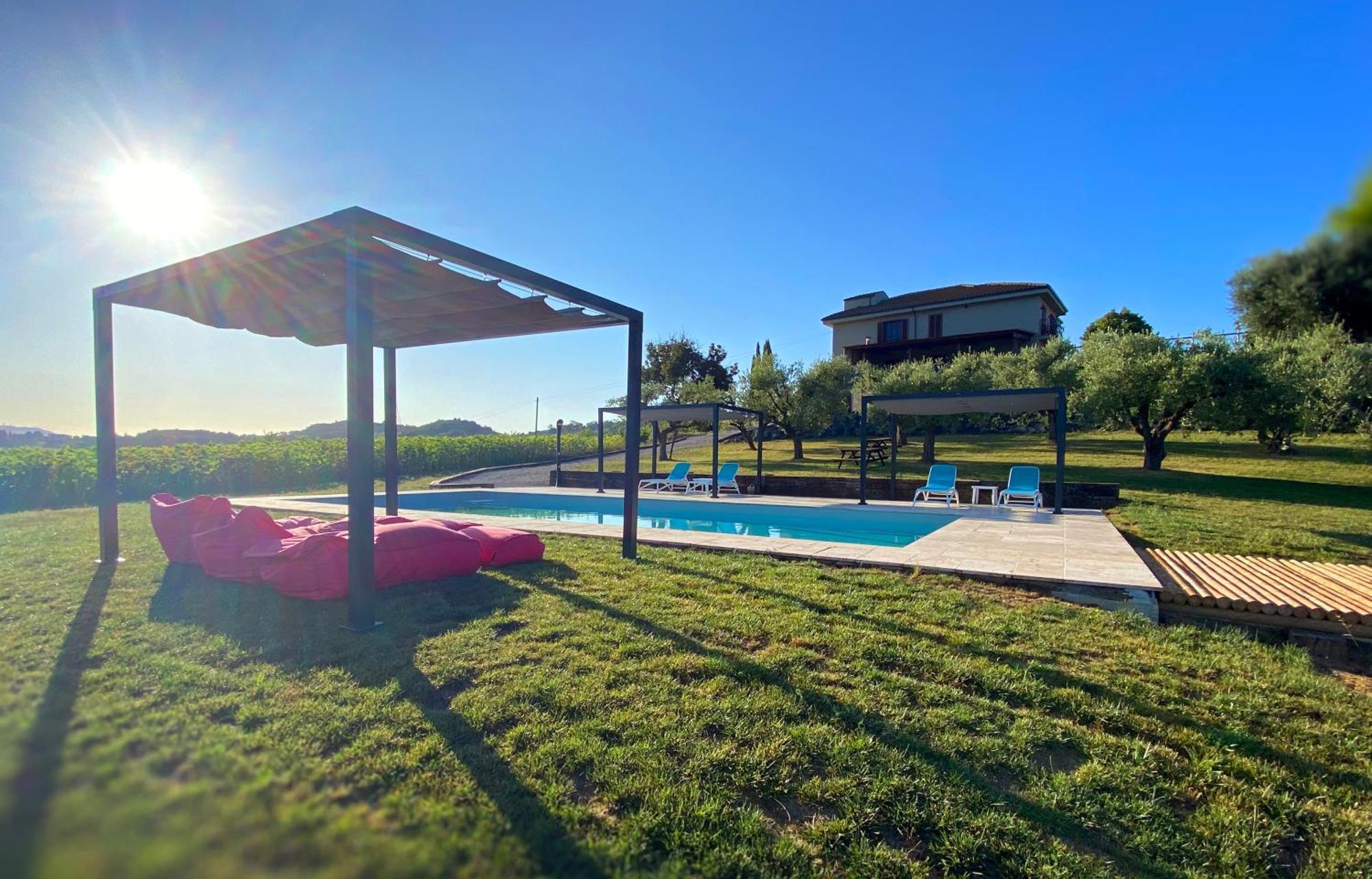 Agriturismo Casafaro Petritoli Buitenkant foto