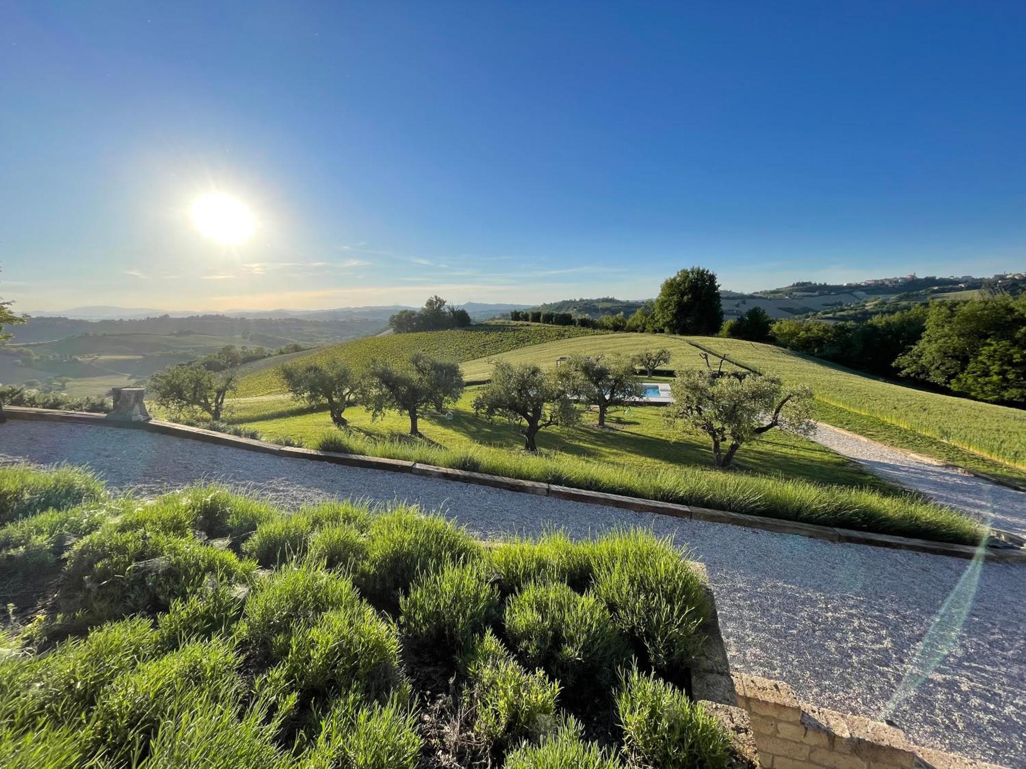 Agriturismo Casafaro Petritoli Buitenkant foto