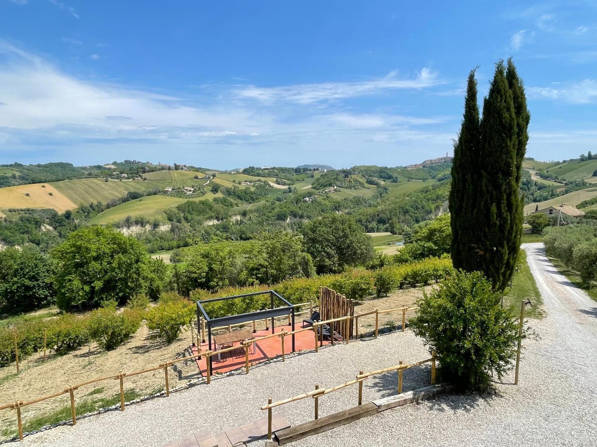 Agriturismo Casafaro Petritoli Buitenkant foto